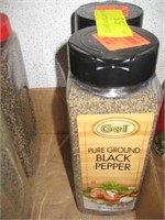 Two 11 Oz Cans of Black Pepper