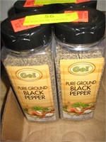 Two 11 Oz Cans of Black Pepper