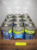 Dozen 19oz Cans Progresso Lentils ex 2023