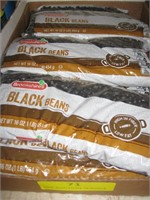 7 One Lb Bags Dried Black Beans