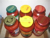 Six 24 Oz Jars Marinara Sauce