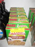 Six 7 Oz Boxes Tony Chacheres Beans & Rice Dinners