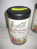 1 Can Patriot Survival Seed Vault