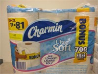 Package of 18 Bonus Roll Charmin Toilet Paper