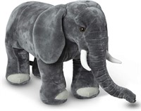 Giant Elephant - Lifelike Stuffed Animal