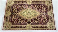 100% Wool Hand-Knotted Rug