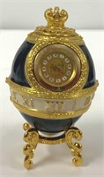 Joan Rivers Faberge-Inspired Clock Egg