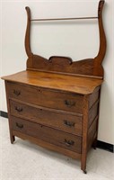 Antique Oak Washstand