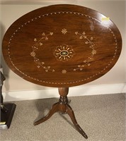 INLAID IVORY TABLE