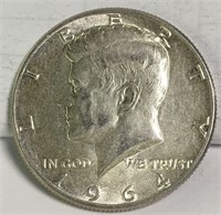 1964 Silver Kennedy Half Dollar