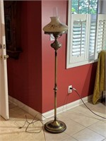 Hurricane Style Floor Lamp
