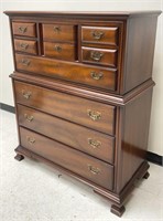 Vintage Link-Taylor Mahogany Chest on Chest