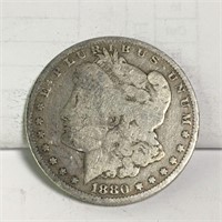 1880 Morgan Silver Dollar