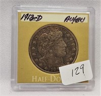 1913-D Half Dollar AU