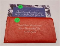 (3) Three Piece Bicentennial Mint Sets; 1997 Mint