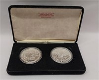 (2) One Ounce .999 Silver Rounds
