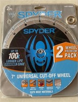Spyder 7” diamond blade (2-pack)