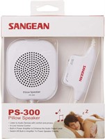 Sangean PS-300 Pillow Speaker with In-line Volume