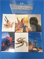 1994 Alien World of Wayne Barlowe Trading Card Set