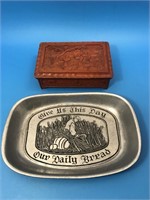 Daily Bread Tray & Chinese Gift Box