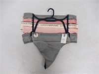 Lucky Brand Women's 3XL, 5PK Seamless Thongs