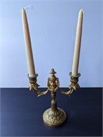 Ornate Brass Gilded Candlelabra (2 of 2)