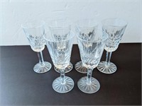 Set of 6 Waterford Crystal Wine Glasses