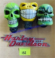 Harley Davidson Emblem & Shift Knobs