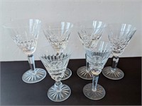 Set of 6 Waterford Crystal Port Glasses