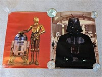 Pair of Vintage 1980 Star Wars Posters