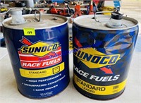 Pair of Sunoco 5 Gallon Gas Cans
