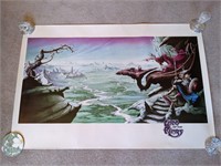 Vintage Rodney Matthews Lord of The Rings Poster