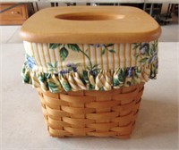 Longaberger 1996 tissue basket