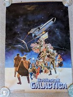 Vintage 1978 BattleStar Galactica Poster