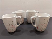 Corelle Porcelain Mugs (4)