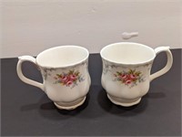 Vintage Royal Albert "Tranquility" Mugs (2)
