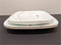 Corelle Porcelain Dinner Plate Set (8)