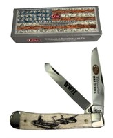 Case XX boxed 6254SS Trapper Natural WWII
