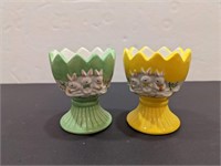 Pair of Rabbit Themed Egg Cups