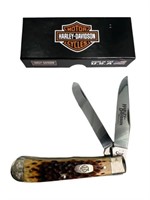 Case XX boxed 6254SS Harley Davidson Trapper