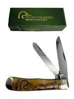 Case XX boxed 9587SS Ducks Unlimited Trapper
