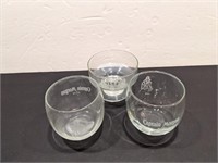 Lot of Barware Glasses (3)