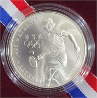 1996 90% Silver Dollar U.S. Olympic Coin Atlanta