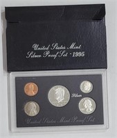 1995 90% Silver United States MInt Proof Set
