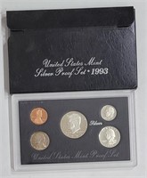 1993 90% Silver United States MInt Proof Set