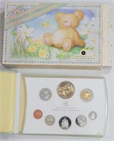 2006 Sterling Silver Commemorative Baby Coin Set