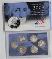 2009 United States MInt Proof Quarter Set