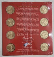 2008 Presidential $1 Coin Unc Set P & D Mints