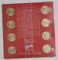 2008 Presidential $1 Coin Unc Set P & D Mints