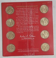 2012 Presidential $1 Coin Unc Set P & D Mints